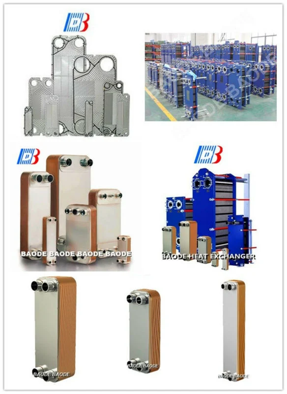 High Heat Transfer Efficiency Danfos Copper Brazed Heat Exchanger Ach30 AC30 AC73 B28 B85 for Heat Pump