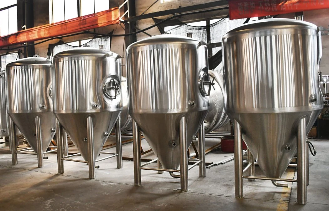 500L Beer Equipment with 6 Fementers Cooling System Control System