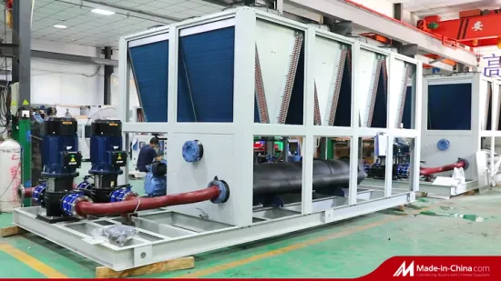 Industrial Air Cooled Screw Chiller Suitable for Electroplating Pharmaceutical Industry Chiller with Good Quality